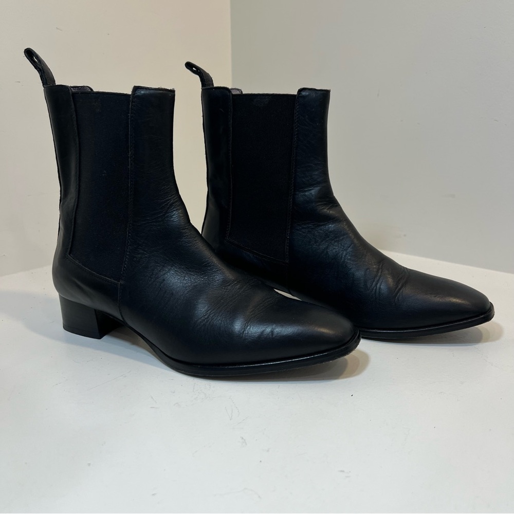 Vero Cuoio Italian Leather Chelsea Boots